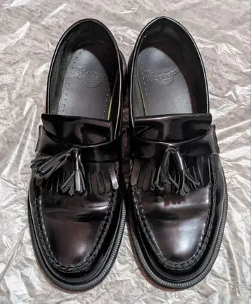 Dr.Martens 태슬 로퍼 블랙 UK8 27cm 닥터마틴