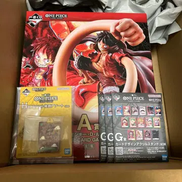제일복권 원피스 카드 게임 A상 루피 피규어
