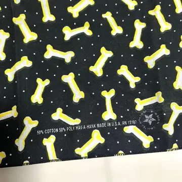 새상품급 HAV A HANK RN15187 뼈 본 반다나 블랙