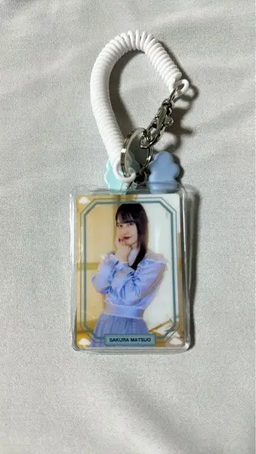 히나타자카46 마츠오 사쿠라 하늘을 나는 자동차 아크릴 키링