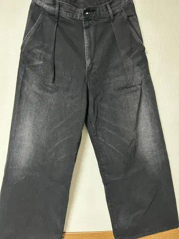 [Graphpaper] 투턱 와이드 팬츠