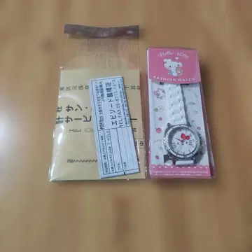헬로키티 페이스 미사용 패션 시계 1 산리오 2025년 제품 화이트