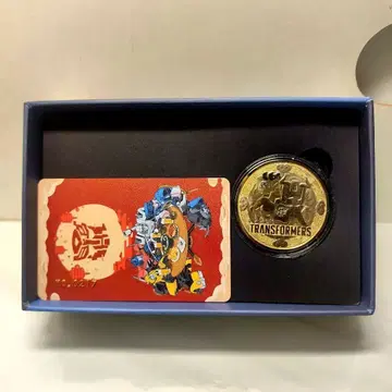 트랜스포머 기념 코인 사운드웨이브 카세트 데크풍 케이스 한정판