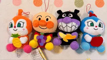 호빵맨 봉제 인형 세트