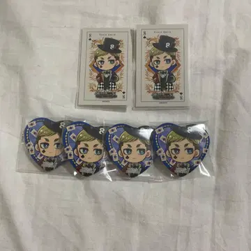 진격의 거인 엘빈 프린세스 카페 플레이 카드 캔뱃지 카드