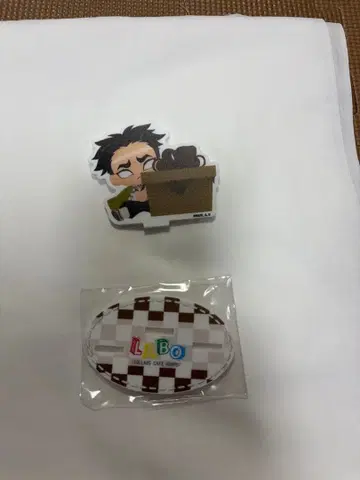 귀멸의 칼날 콜라보 카페 본점 아크릴 스탠드 히메지마 교메이