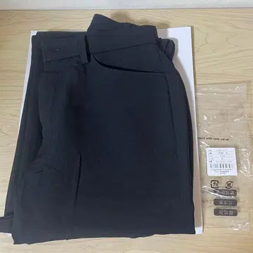 와코루 스트레이트 슬림 팬츠 스크럽 팬츠