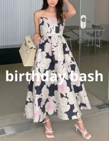 벌스데이 바쉬 birthday bash 자카드 원피스