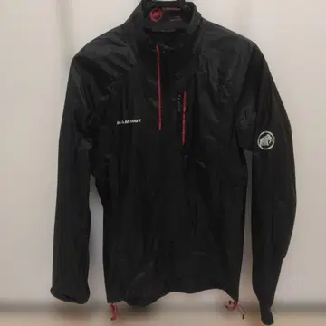 새상품급 MAMMUT 마무트 나일론 자켓 윈드 브레이커 블랙