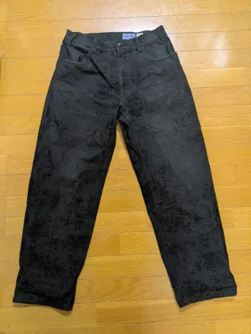 BLUEBLUEJAPAN REWORK 돈텐 플로키 배기 팬츠