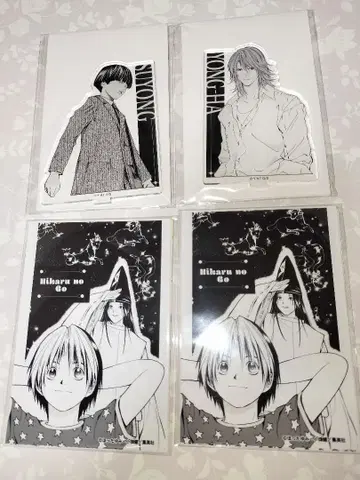 히카루의 바둑 원화전 복권 아크릴 스탠드 브로마이드 세트