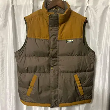 L.L.Bean 다운 베스트 XL 브라운/오렌지