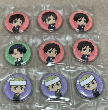 진격의 거인 캔 배지 스키야