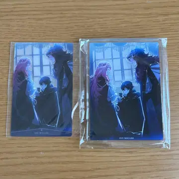 OVER REQUIEMZ 아크릴 스탠드 클리어 카드 특전 2종 세트