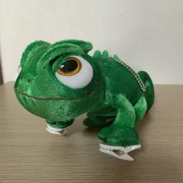 파스칼 어깨 올림 봉제 인형 마스코트 클립 디즈니 라푼젤