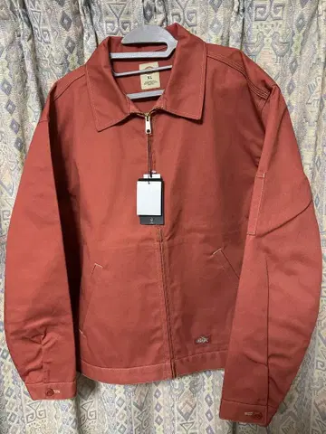 Dickies 아이젠하워 자켓 워크 자켓 레드 멜