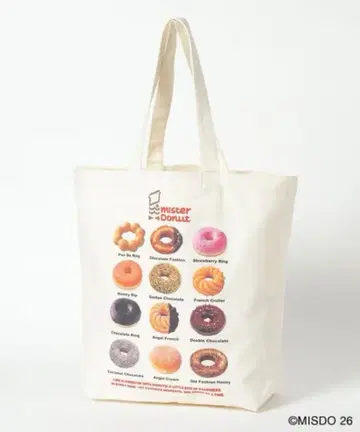 [ 미스터 도넛 ] BIG 토트백 LEPSIM