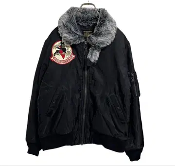 휴스턴 B-15D 플라이트 자켓 블랙 38