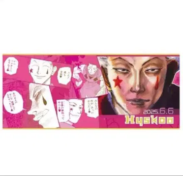 HUNTERxHUNTER 히소카 풀컬러 페이스 타월 생일