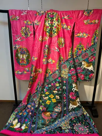 이로 우치카케 핑크 x 블랙 블렌딩 메르헨 마루쇼