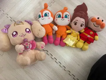 호빵맨 봉제 인형 6체 세트