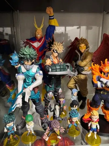 은퇴! 묶음 판매! 나의 히어로 아카데미아 피규어 세트 16체