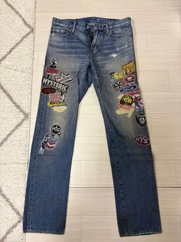 HYSTERIC GLAMOUR 패치워크 데님