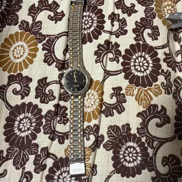 크라이제 SK-223 쿼츠 손목시계 골드/실버