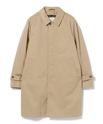 BEAMS HEART 발수 개버딘 스텐카라 코트
