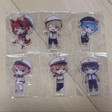 스토푸리 딸기마린 아크릴 스탠드 6개 세트