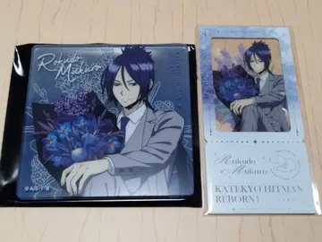 (로쿠도 무쿠로, 2점) 가정교사 히트맨 코스터 & 카드 중국 한정판 꽃