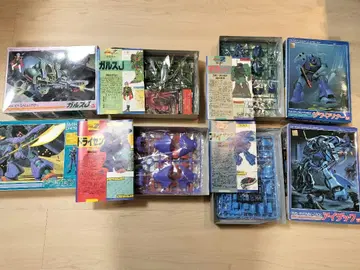 GUNDAM ZZ 시리즈 구 키트 4점 세트