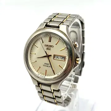 세이코 스피릿 티타늄 AGS 손목시계 5M23-6A50