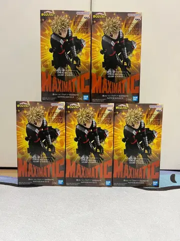 나의 히어로 아카데미아 MAXIMATIC 바쿠고 카츠키 피규어 5개 세트