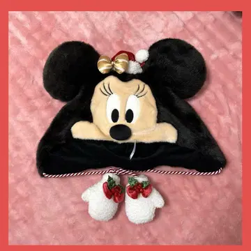 미니 마우스 미니 크리스마스 팬 캡 2025