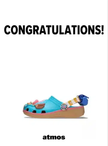 크록스 원피스 쵸파 샌들 멀티 컬러