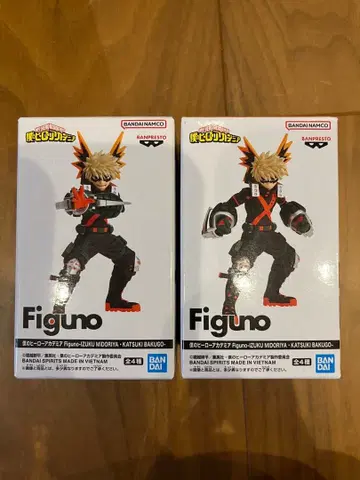 나의 히어로 아카데미아 Figuno 바쿠고 카츠키 히로아카 C D 세트
