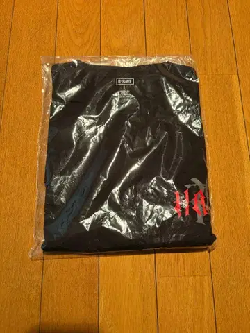 B-RAVE HANA 로고 T셔츠 L 사이즈