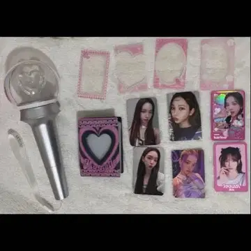 aespa 카리나 응원봉 트레이딩 카드 묶음 판매