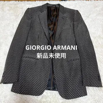 미사용 새상품 GIORGIO ARMANI 테일러드 자켓 수트 블랙