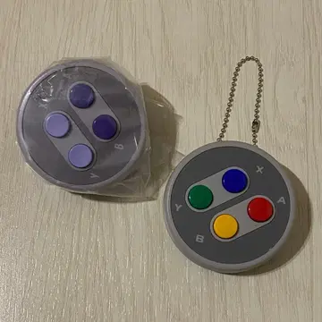 슈퍼 패미컴 키링 2개 세트 닌텐도