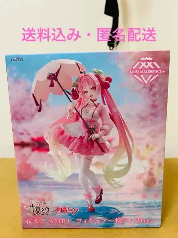 하츠네 미쿠 벚꽃 미쿠 AMP+ 피규어 벚꽃 드레스 ver.