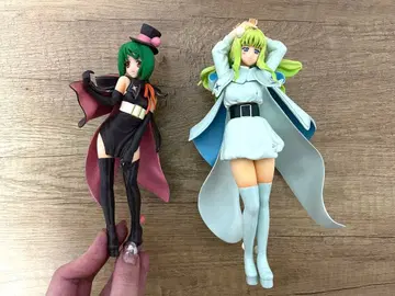 마크로스 F 피규어 세트 셰릴 & 란카 받침대 없음