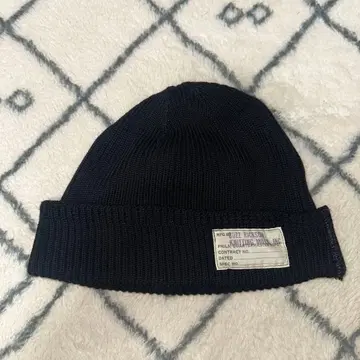 BUZZ RICKSON'S 블랙 니트 모자