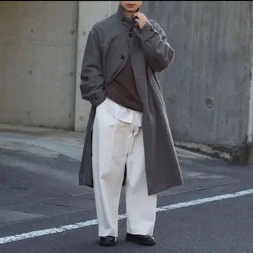 stein 19aw OVER SLEEVE INVESTIGATED COAT