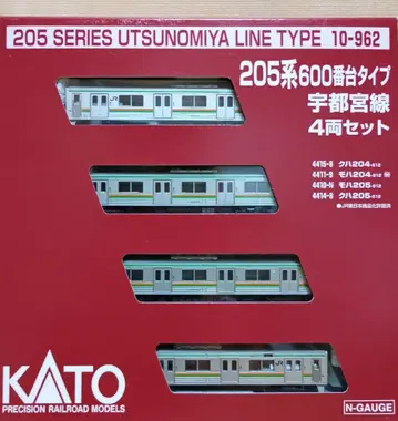 KATO 205계 600번대 타입 우쓰노미야선 4량 세트