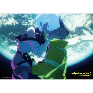 사이버 펑크 엣지 러너즈 B2 포스터 데이비드 루시