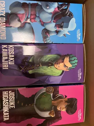 죠죠의 기묘한 모험 제일복권 ABC상 피규어 세트