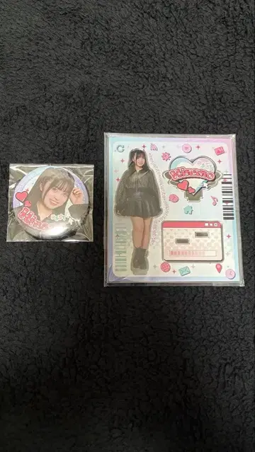 메루푸치 히나노 아크릴 스탠드 캔뱃지 세트