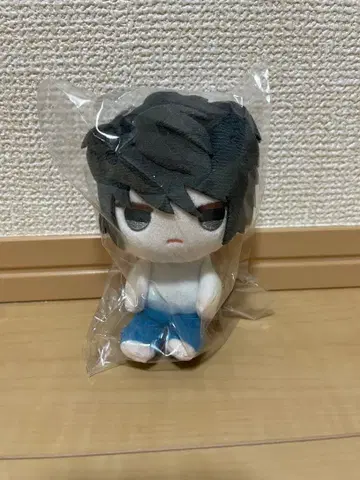 DEATH NOTE 데스노트 오스와리쿠라부 L 봉제 인형 마스코트 b